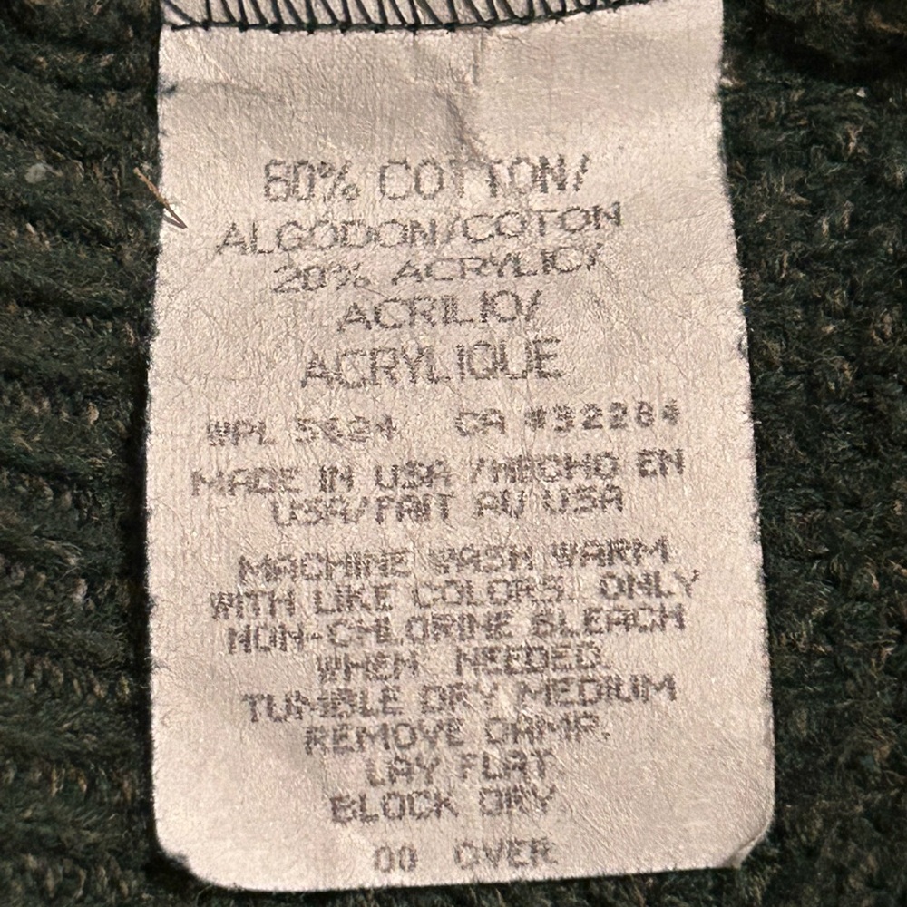Men's #vintage Golf Sweater - Picture 11 of 13